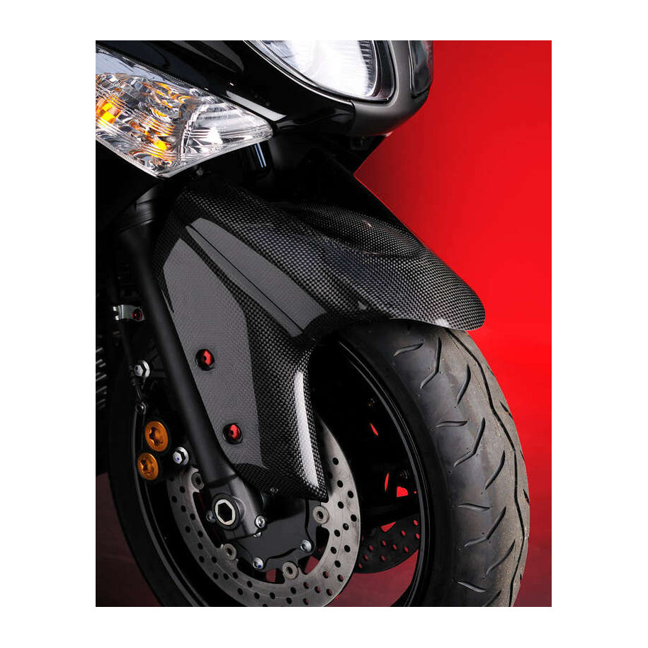 Garde-boue avant LIGHTECH carbone brillant