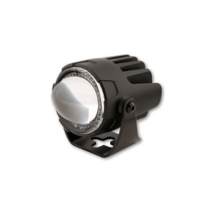 Feu avant LED HIGHSIDER pro FT13-Low - feu de croisement - homologué E - noir - à l'unité