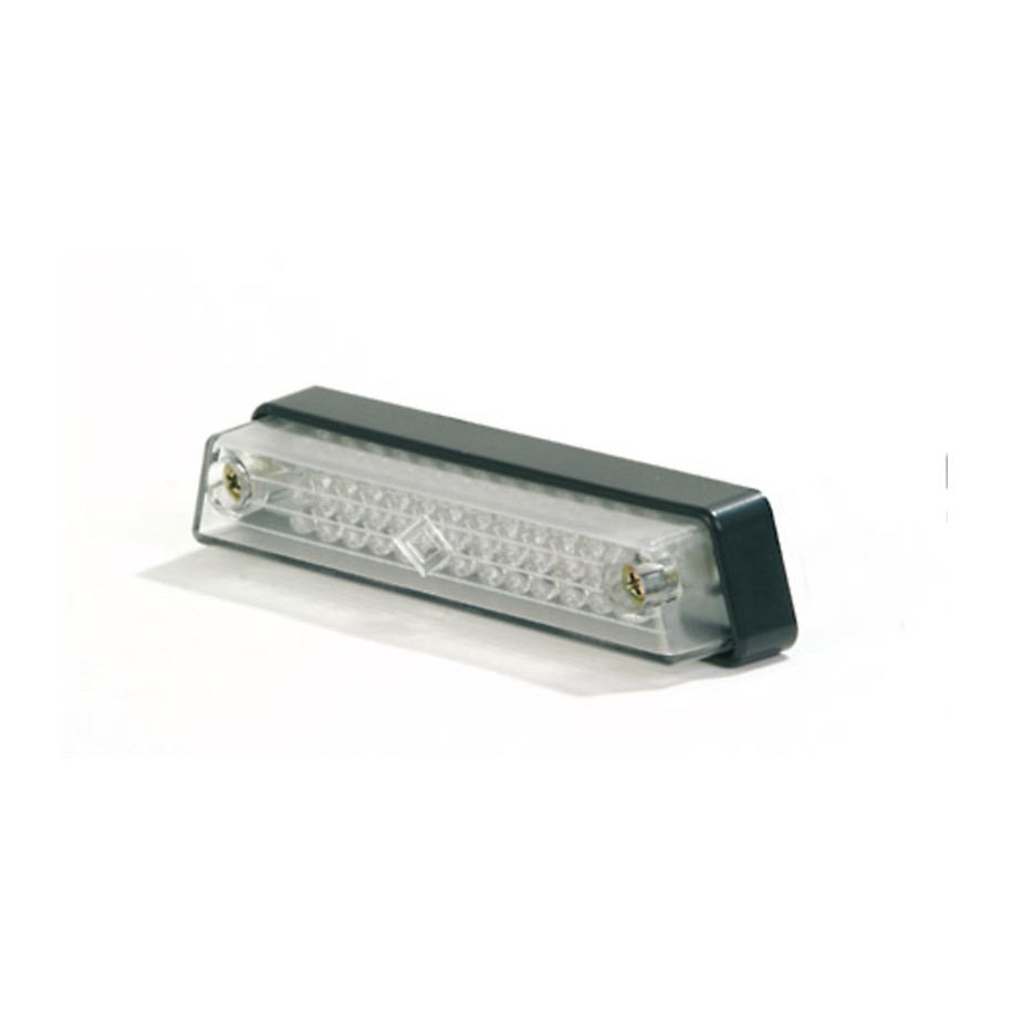 Feu de brouillard arrière LED HIGHSIDER smart clair - long câble