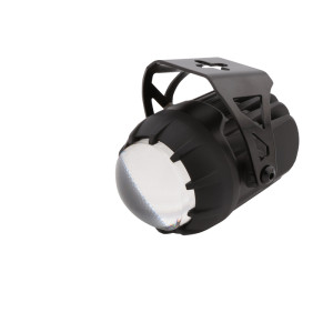 Feu avant LED HIGHSIDER pro Dual-Stream Next - homologué E - noir - à l'unité