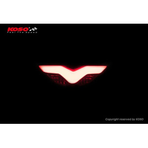 Feu arrière LED KOSO - rouge