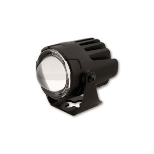 Feu avant LED HIGHSIDER pro FT13-High - homologué E - noir - à l'unité