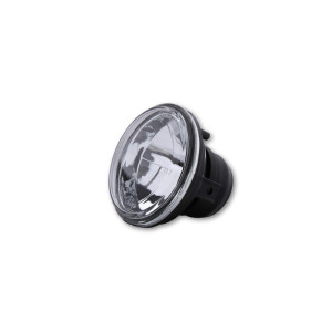 Feu avant Insert de phare HIGHSIDER smart - 90 mm - feu de position - pour ampoule à incandescenceH7 - verre transparent - homol