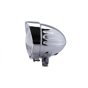 Feu avant HIGHSIDER smart Indian - 4 1/2 pouces - homologué E - chromé - à l'unité