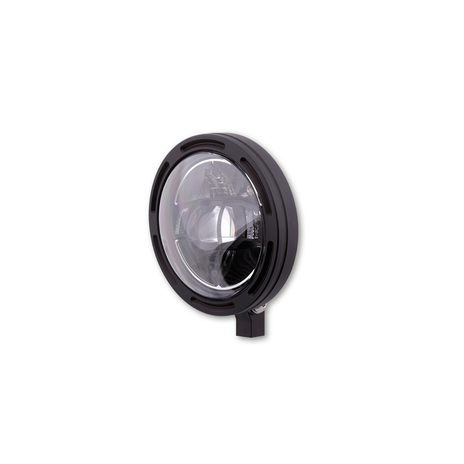 Feu avant LED HIGHSIDER pro Frame-R2 Type 10 - 5 3/4 pouces - fixation inférieure - noir