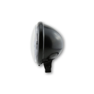 Feu avant LED HIGHSIDER pro Bates Style Type 5 - 5 3/4 pouces - fixation inférieure - noir