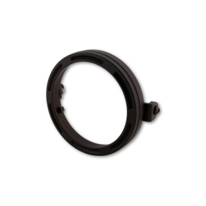 Bague de support de phare HIGHSIDER pro Frame-R2 - 5 3/4 pouces - CNC - fixation latérale - noir