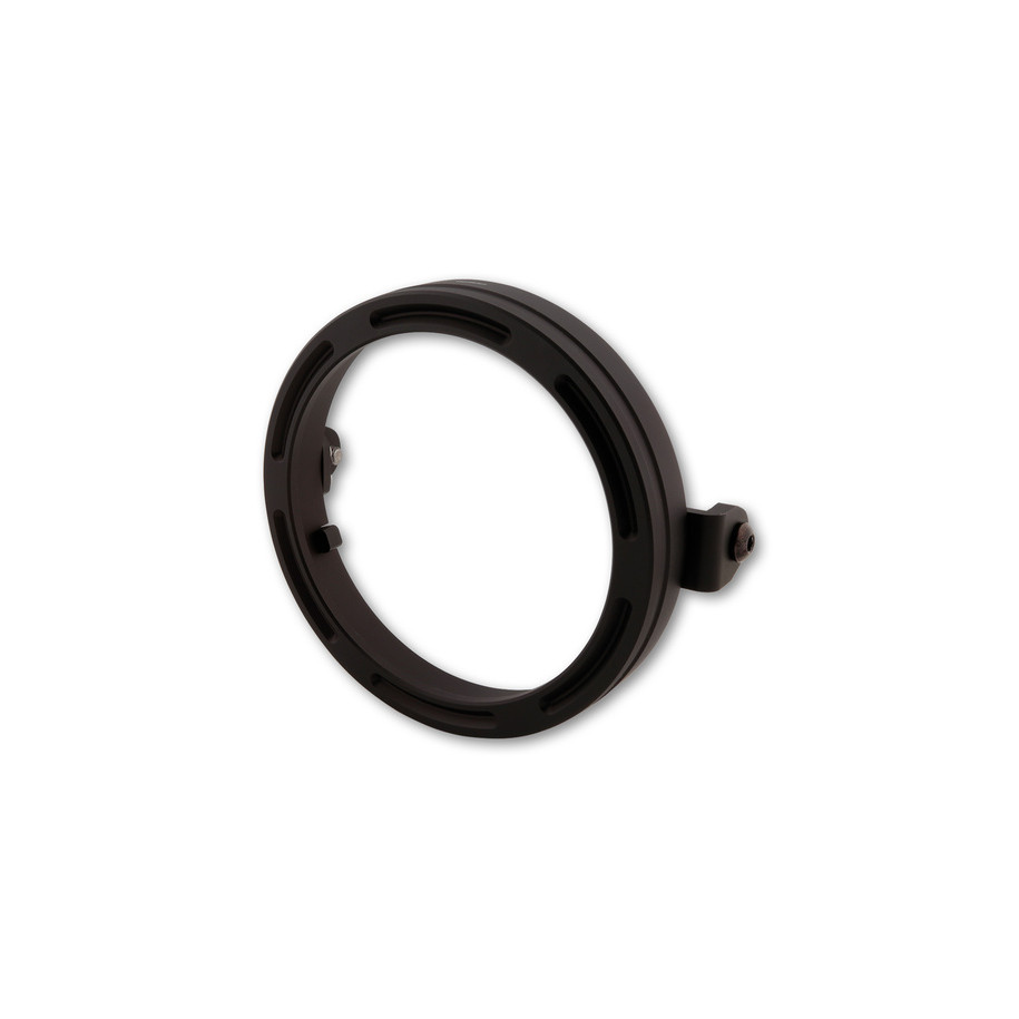 Bague de support de phare HIGHSIDER pro Frame-R2 - 5 3/4 pouces - CNC - fixation latérale - noir