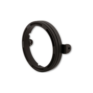 Bague de support de phare HIGHSIDER pro Frame-R2 - 5 3/4 pouces - CNC - fixation latérale - noir