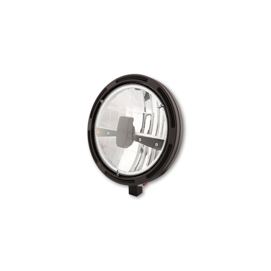Feu avant LED HIGHSIDER pro Frame-R1 Type 3 - 7 pouces - fixation inférieure - noir