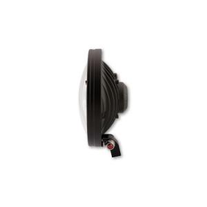 Feu avant LED HIGHSIDER pro Frame-R1 Type 3 - 7 pouces - fixation inférieure - noir