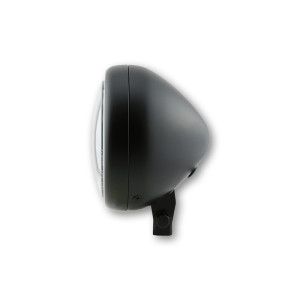 Feu avant LED HIGHSIDER pro Pecos Type 6 - 5 3/4 pouces - fixation inférieure - avec TFL - noir