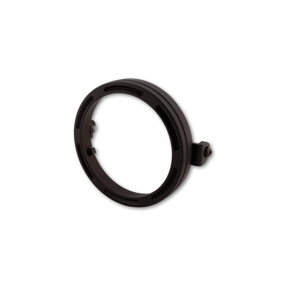 Bague de support de phare HIGHSIDER pro Frame-R1 - 7 pouces - CNC - fixation latérale - noir