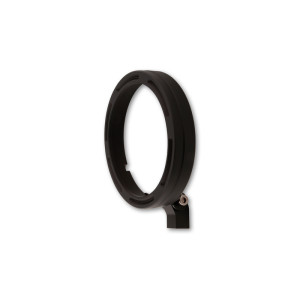 Bague de support de phare HIGHSIDER pro Frame-R2 - 5 3/4 pouces - CNC - fixation inférieure - noir