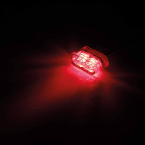 Feu arrière HIGHSIDER pro - Little Star-MX PRO Module - rouge/rouge - 1 pièce