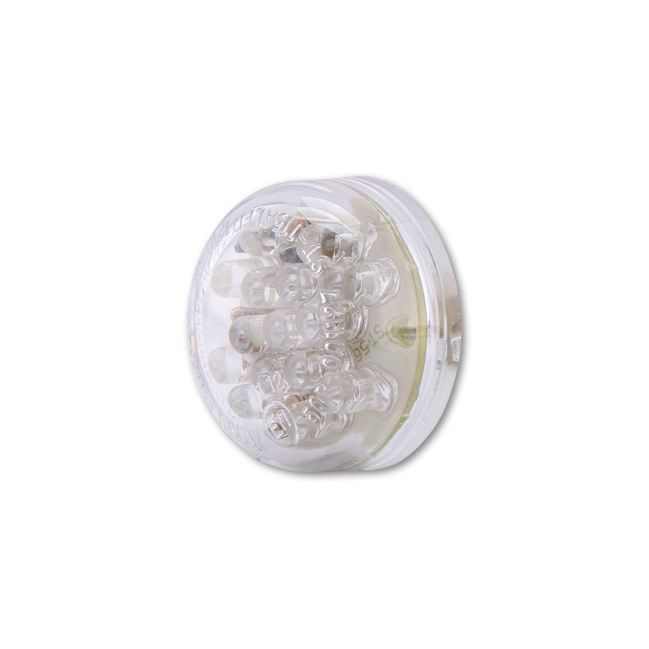 Feux arrière LED SHIN YO Disc, verre cair, homologué E
