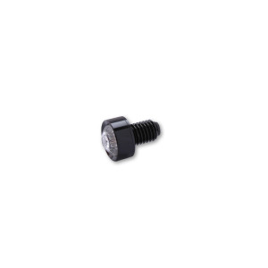 Feu arrière LED HIGHSIDER pro - Mono - noir/translucide - 1 pièce