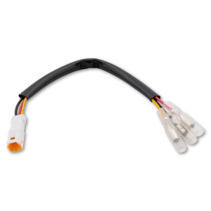 Câble adaptateur pour feu arrière HIGHSIDER smart - pour Ducati, Triumph, KTM - 1 pièce