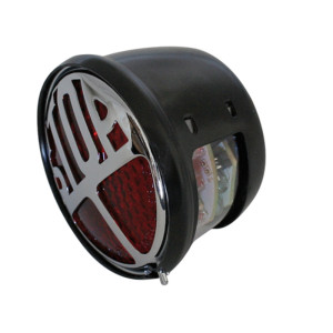 Feu arrière LED HIGHSIDER smart Stop homologué - verre rouge - l'unité