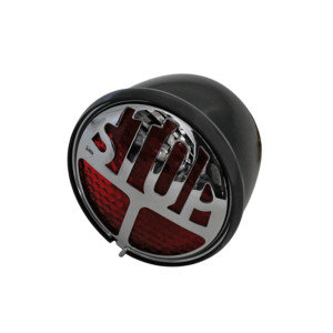 Feu arrière LED HIGHSIDER smart Stop homologué - verre rouge - l'unité