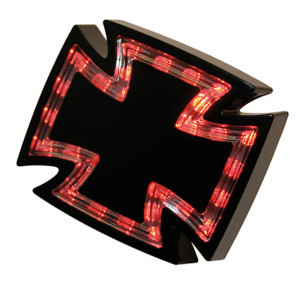 Feu arrière LED HIGHSIDER pro - Gothic - noir/translucide - 1 pièce
