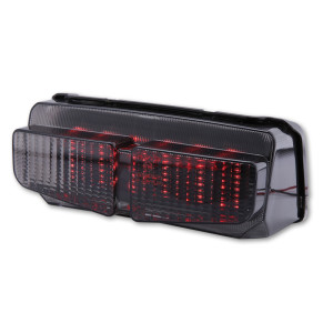 Feu arrière LED style Yamaha HIGHSIDER smart homologué - verre fumé - l'unité