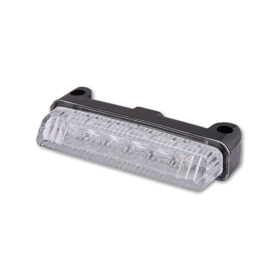 Feu arrière LED HIGHSIDER smart Mini homologué - verre transparent - l'unité