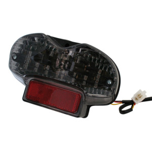 Feu arrière LED style Suzuki HIGHSIDER smart homologué - verre fumé - l'unité