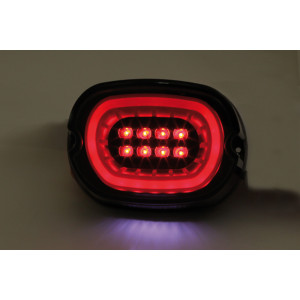 Feu arrière LED style Harley-Davidson HIGHSIDER smart homologué - l'unité