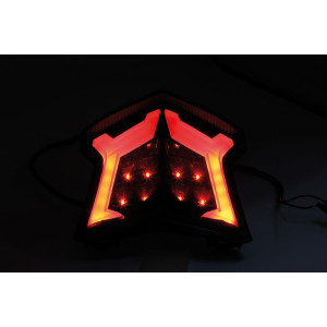 Feu arrière LED style Kawasaki HIGHSIDER smart homologué - l'unité