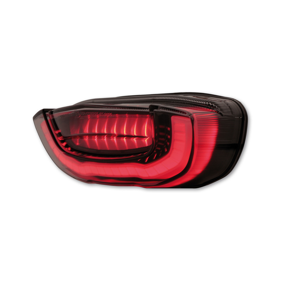 Feu arrière LED style Honda HIGHSIDER smart homologué - verre fumé - l'unité