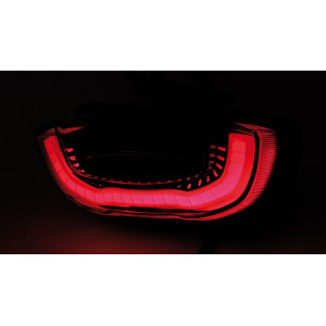 Feu arrière LED style Honda HIGHSIDER smart homologué - verre fumé - l'unité
