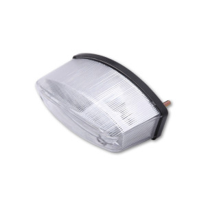Feu arrière LED HIGHSIDER smart Monster homologué - verre transparent - l'unité