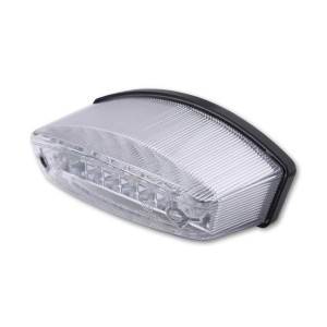 Feu arrière LED HIGHSIDER smart Monster homologué - verre transparent - l'unité