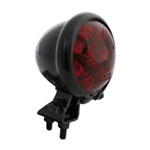 Feu arrière LED HIGHSIDER smart Bates Style homologué - verre rouge - l'unité