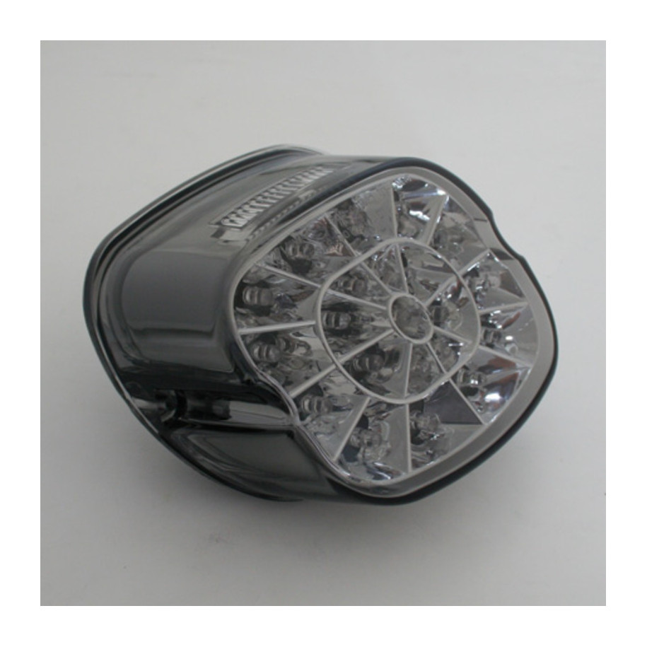 Feu arrière LED style Harley-Davidson HIGHSIDER smart homologué - verre fumé - l'unité