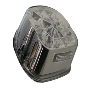 Feu arrière LED style Harley-Davidson HIGHSIDER smart homologué - verre fumé - l'unité