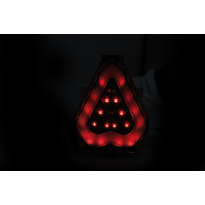 Feu arrière LED style Yamaha HIGHSIDER smart homologué - l'unité