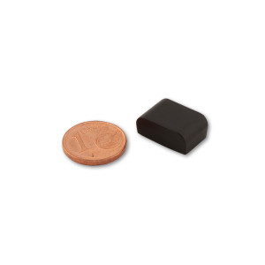 Éclairage de plaque LED HIGHSIDER pro SMD - autocollant - noir/translucide - à l'unité