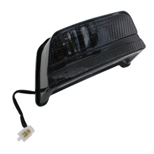 Feu arrière LED style Kawasaki HIGHSIDER smart homologué - verre fumé - l'unité