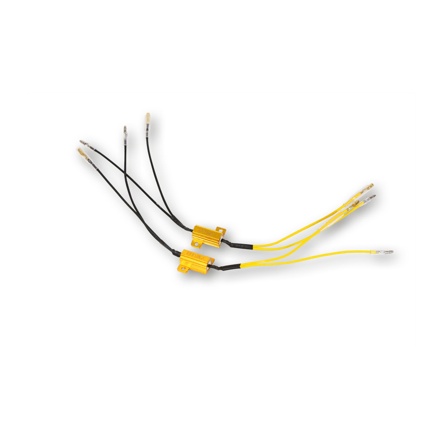Résistances de puissance HIGHSIDER smart - 25 W- 10 Ohm - avec câble - la paire