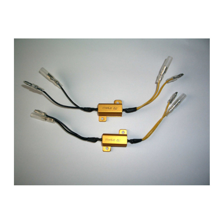 Résistances de puissance HIGHSIDER smart - 25 W- 6.8 Ohm - avec câble - la paire