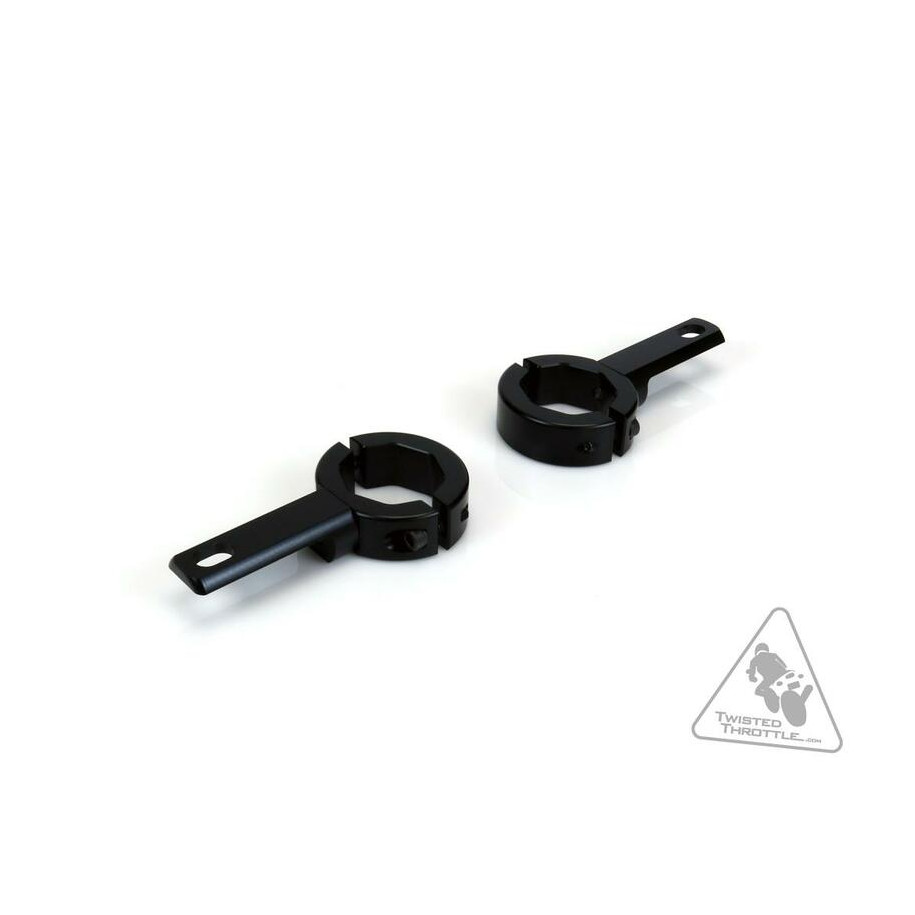 Support éclairage DENALI Ø32-38mm noir