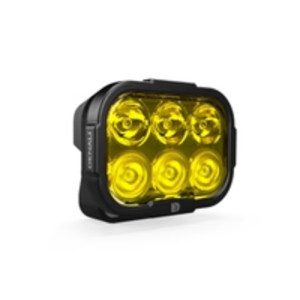 Éclairage additionnel DENALI DL6 Hybrid Driving - jaune