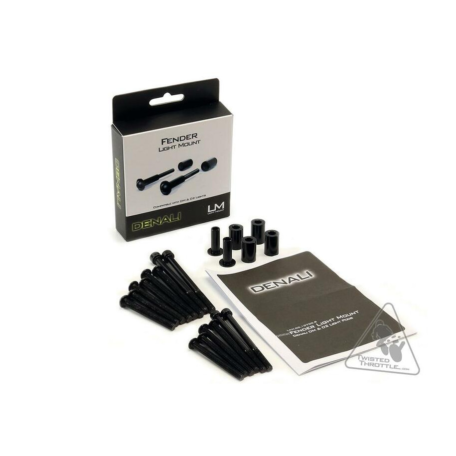 Support éclairage DENALI garde boue DM/D2 vis M5-M6