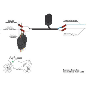 Déclencheur universel de feux de route pour les phares à LED DENALI Trigger Wizard