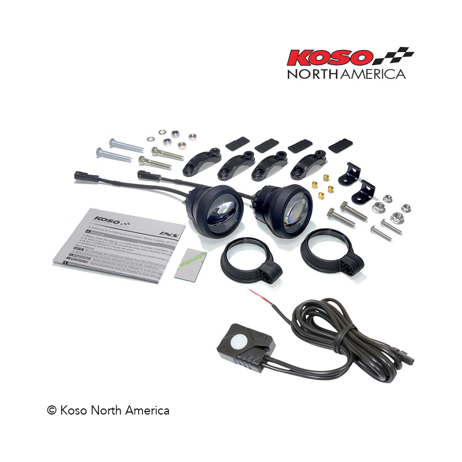 Kit phares anti-brouillard LED KOSO Aurora