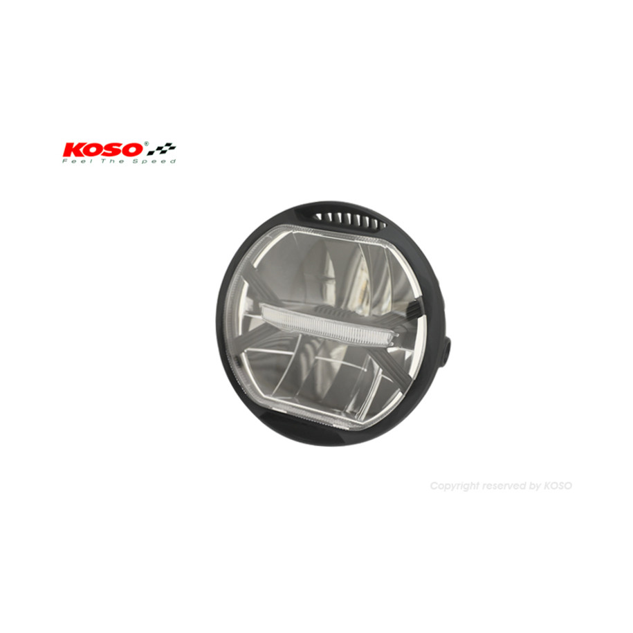 Phare LED KOSO Thunderbolt 170mm