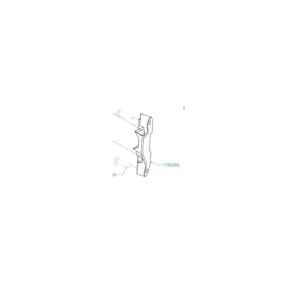 Bride de plaque de frein LIGHTECH pièce détachée côté droit S1000RR 2019