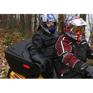 Coffre arrière ART Touring quad noir 125L